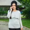 Silver Charm Layered Sweater - Image 2