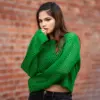 Women’s Premium Hollow Knit Sweater – Soft, Stylish & Breathable - Image 2