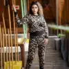 Winter Leopard Knit Co-ord Set - Image 4